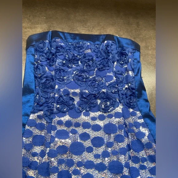 Jessica McClintock Junior’s Women’s Rose Seuqin Dress - SIZE 8 - Picture 2 of 13